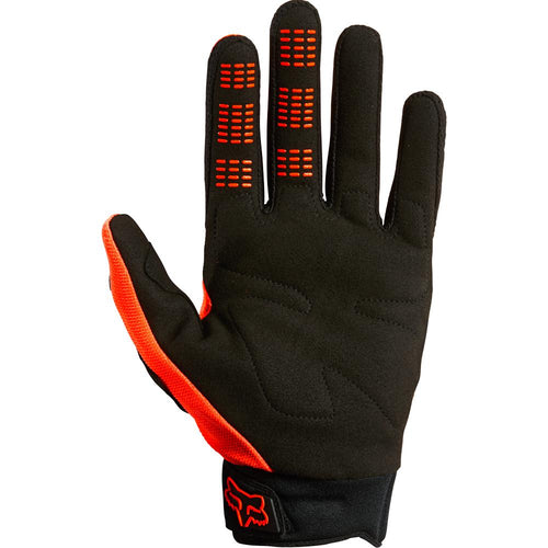 Fox - Youth Dirtpaw Orange Gloves