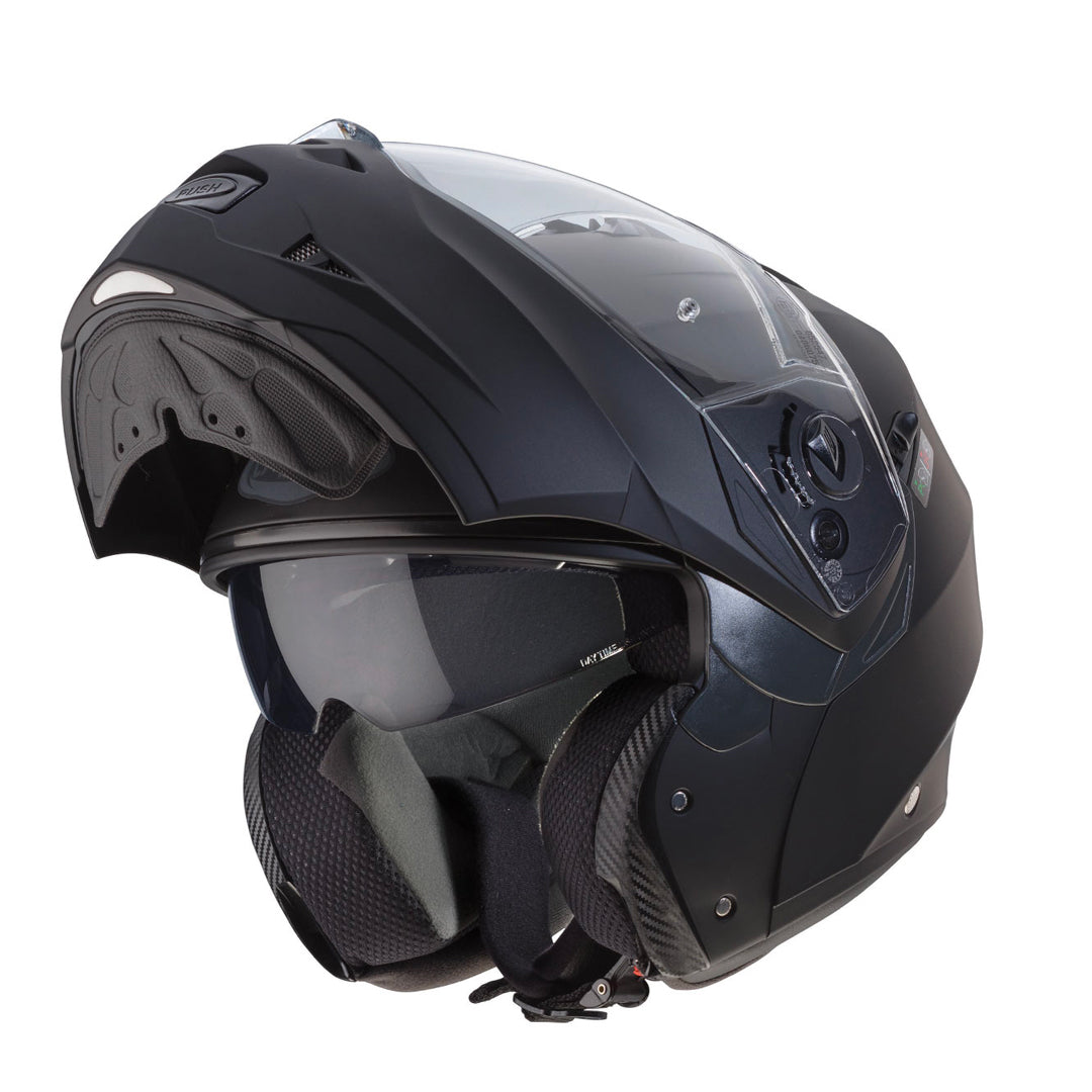 dukes motorcycle helmets Caberg - Duke 2 Modular Matt Black Helmet