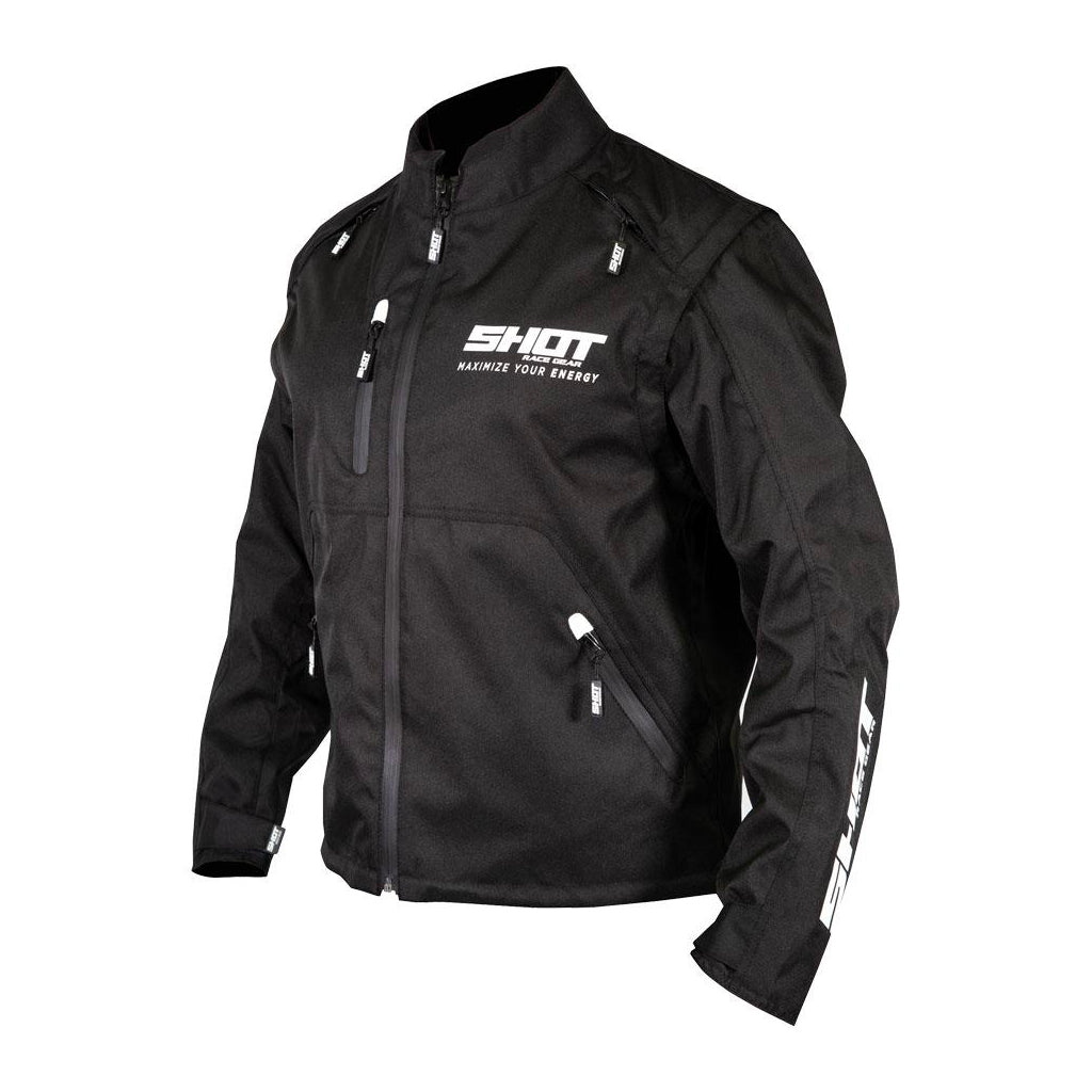 Shot - 2024 Contact Black/White Enduro Jacket