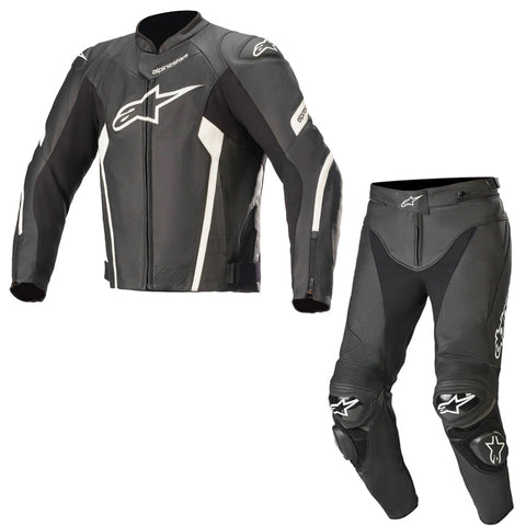 Alpinestars - Faster V2 BLK/WH Air/Track 2 Piece Combo