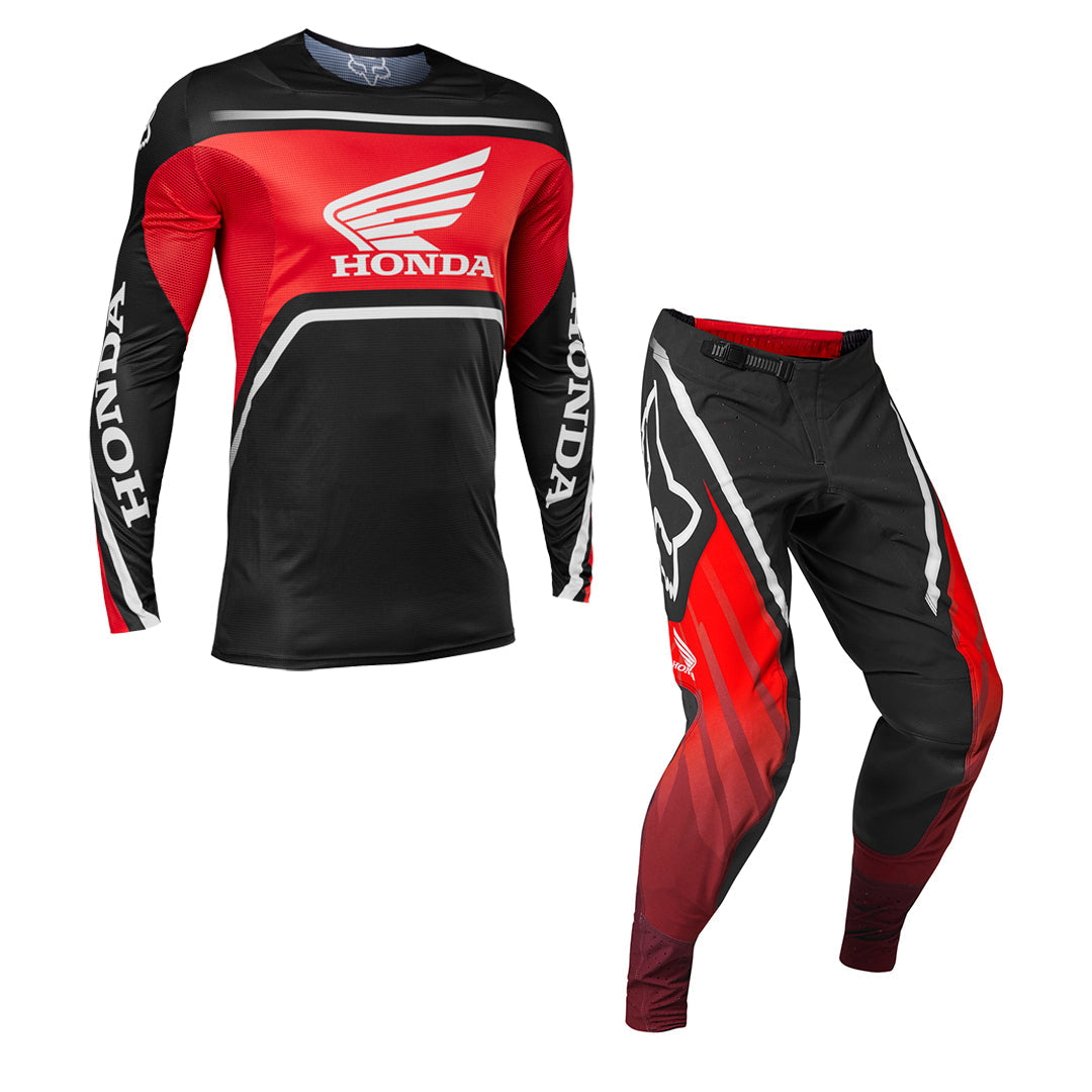 Fox - 2023 Flexair Honda Red/White/Black MX Combo