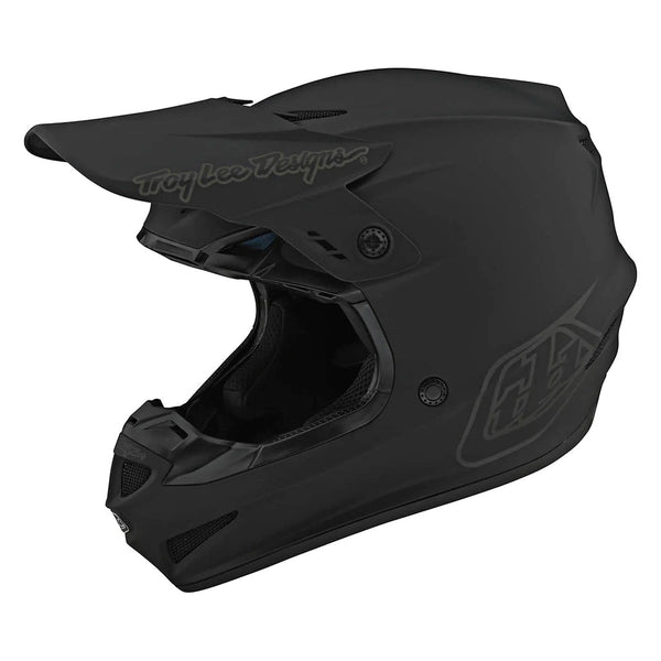 TLD - 2025 GP Mono Black Helmet