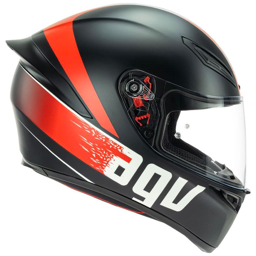 AGV - K-1 Grip Black/Red Helmet