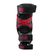 Mobius - X8 Grey/Red Knee Braces (Pair)