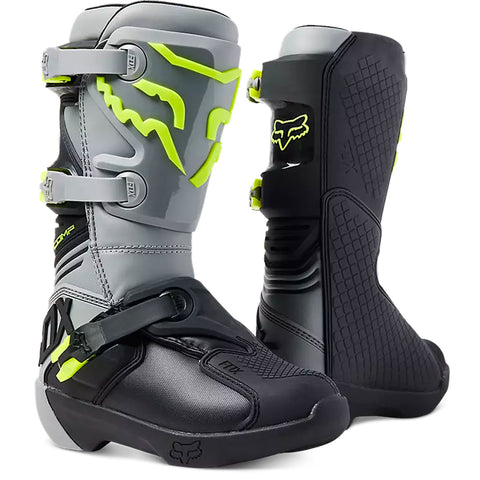 Fox - 2023 Youth Grey Comp Boot