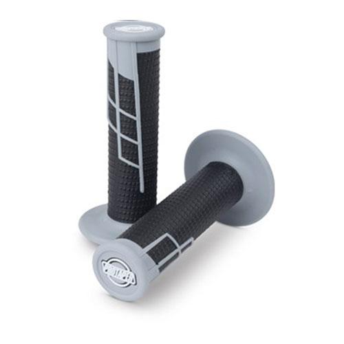 Pro Taper - Clamp On 1/2 Waffle Black/Grey Grips