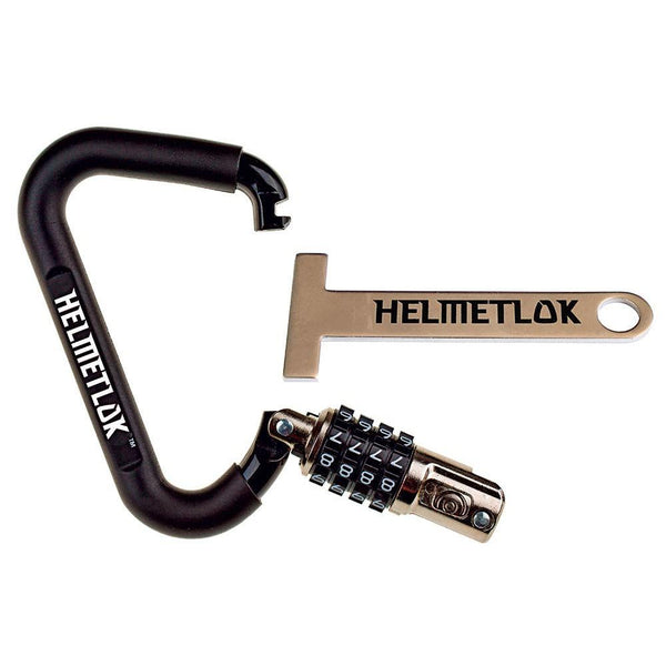 Helmetlok - Rubberised Helmet Lock 2 & T Bar Combo