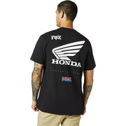 Fox - Honda Wing Black Tee