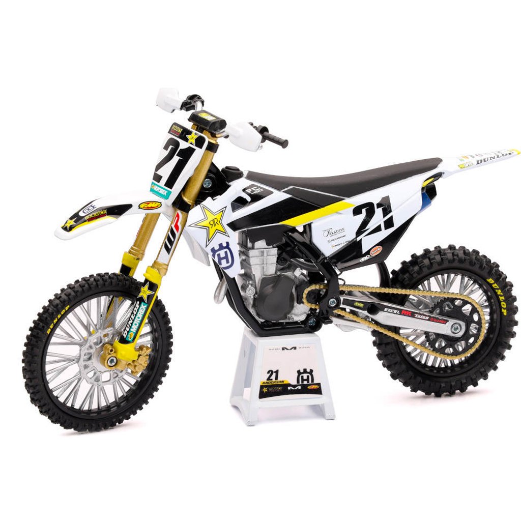 New Ray - Jason Anderson Husqvarna 1.12 Scale Model