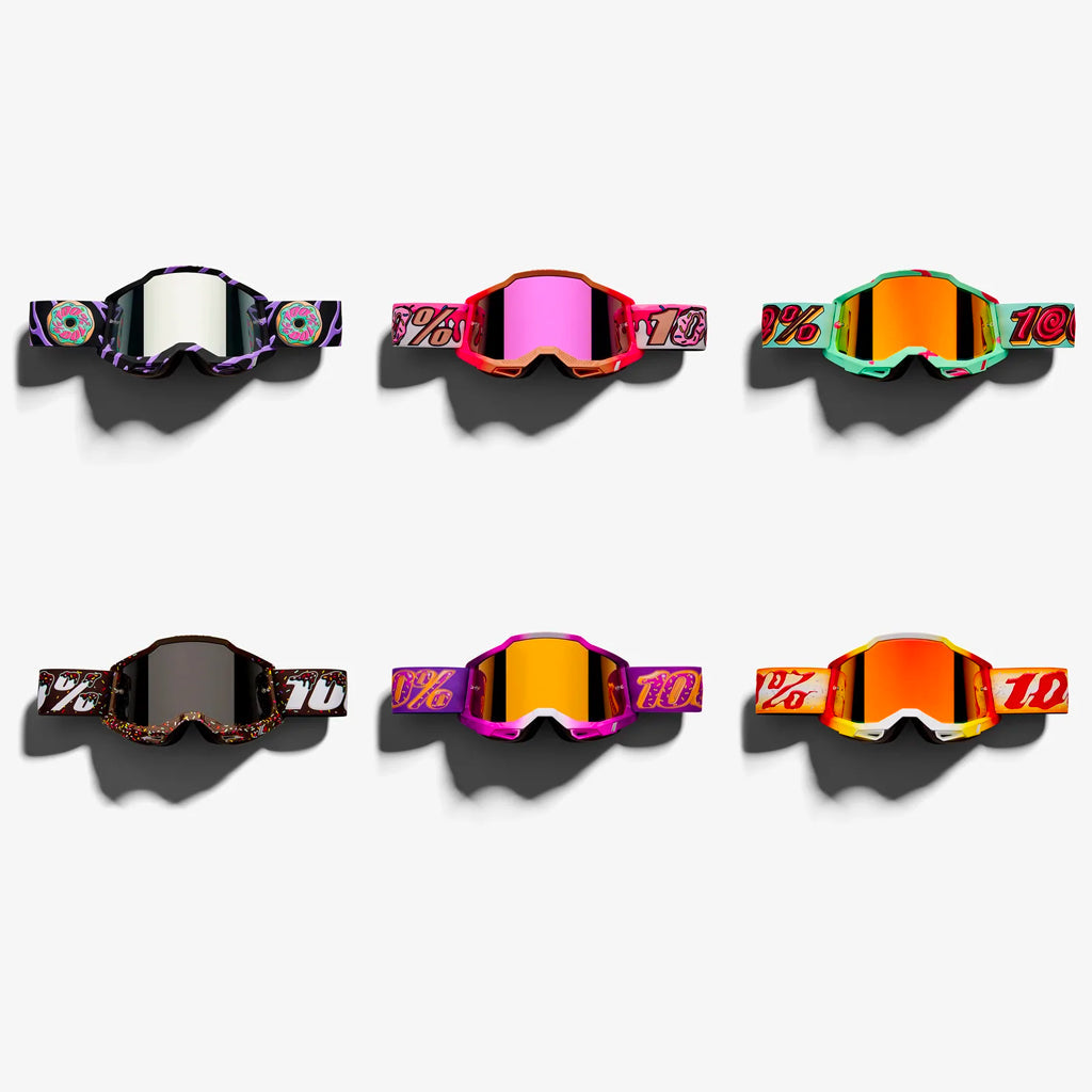 donut 100 goggles 100% - Accuri2 6 Pack LE Donut Goggles