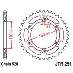 JT - Yamaha Steel Rear Sprocket