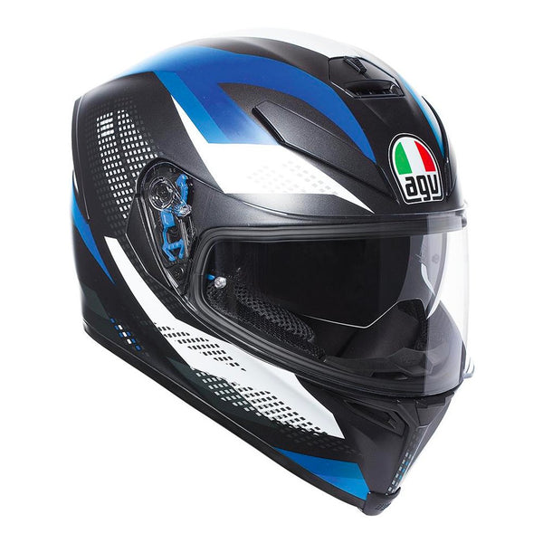 AGV - K5 S Marble Blue/Black Helmet