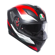 AGV - K5 S Marble Black/White/Red Helmet