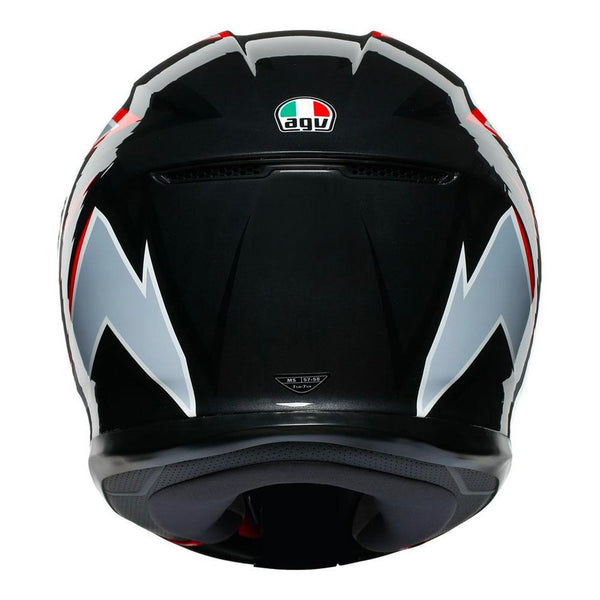 AGV - K-6 Flash Black/Grey/Red Helmet