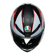 AGV - K-6 Flash Black/Grey/Red Helmet