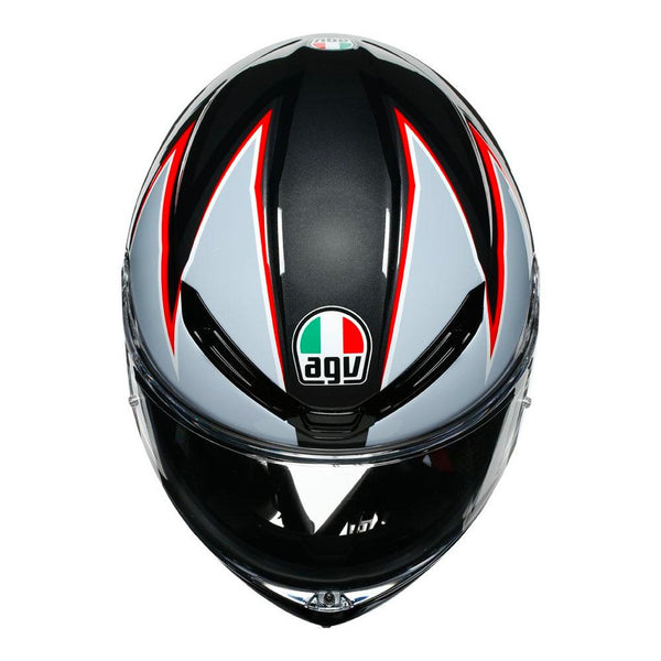 AGV - K-6 Flash Black/Grey/Red Helmet