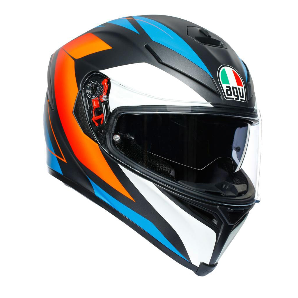 AGV - K5 S Core Black/Blue/Orange Helmet