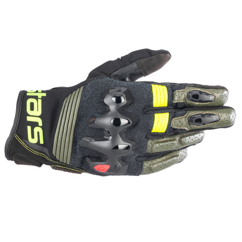 Alpinestars - Halo Khaki Leather Gloves