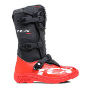 TCX - Comp Youth Black/Red MX Boots