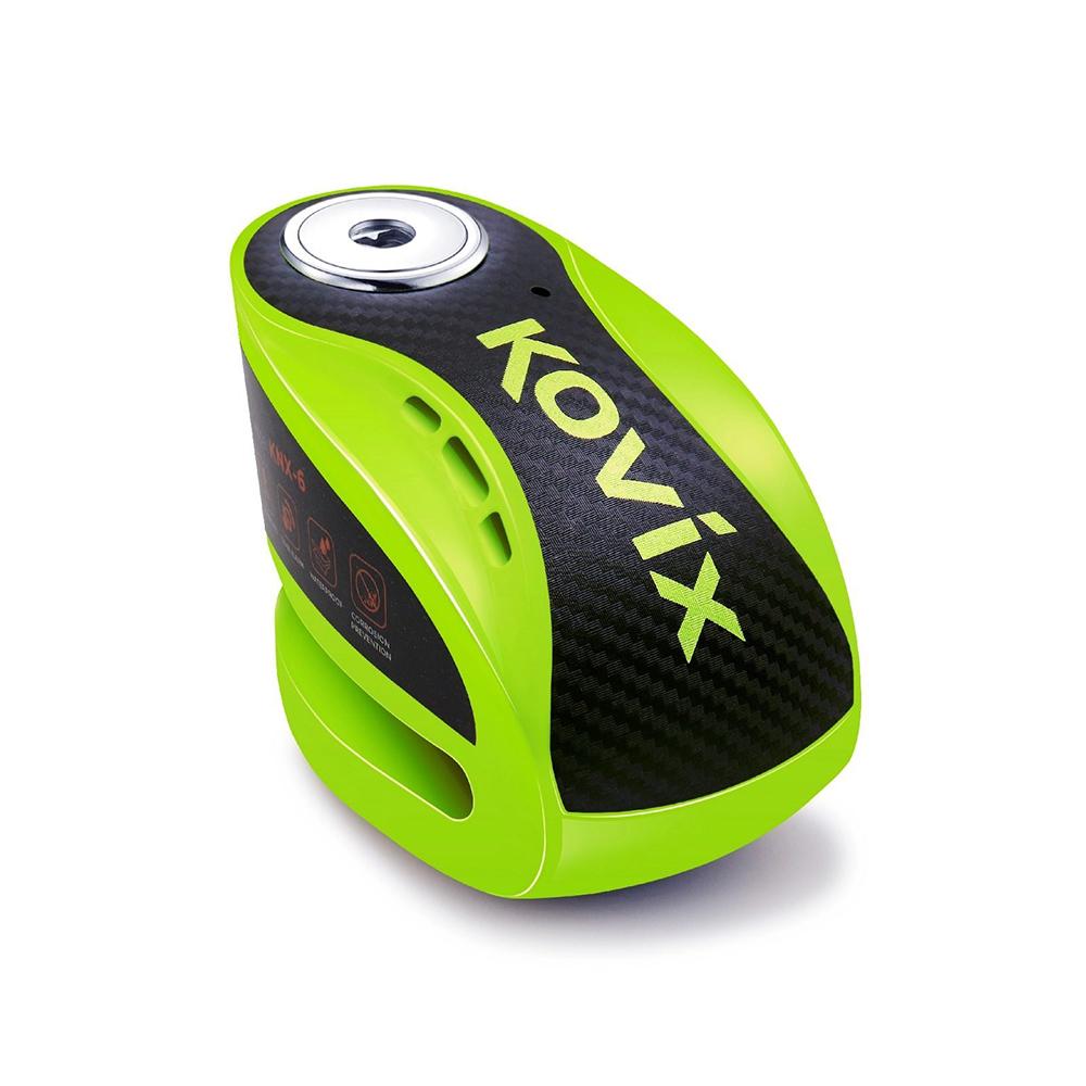 Kovix - KNX-6 6mm Neon Green Alarm Disc Lock