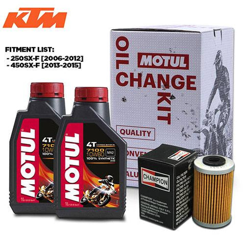 Motul - KTM MX Oil Change Kit (4306062311501)