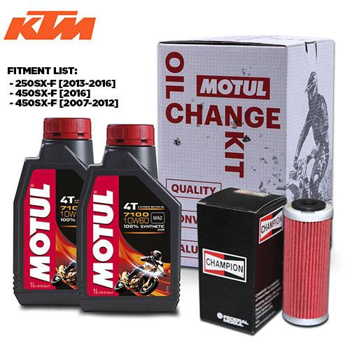 Motul - KTM MX Oil Change Kit (4306062409805)