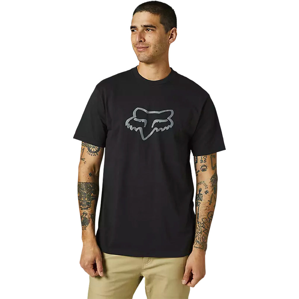 Fox - Legacy Fox Head Black/Black Tee