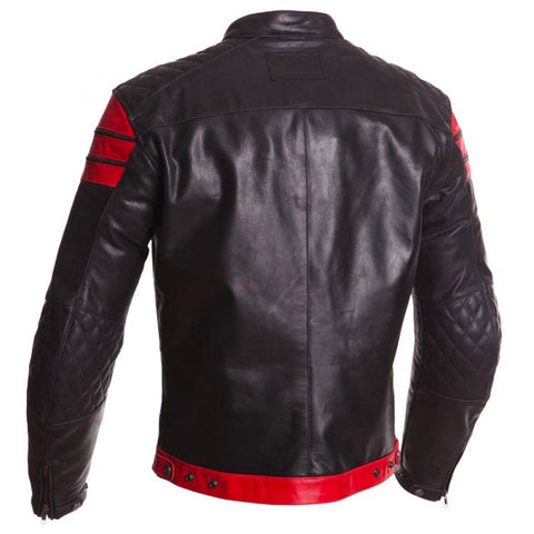 Segura - Looping Black/Red Leather Jacket