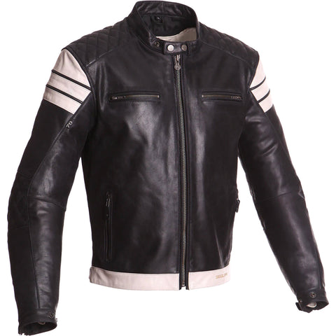 Segura - Looping Black/White Leather Jacket