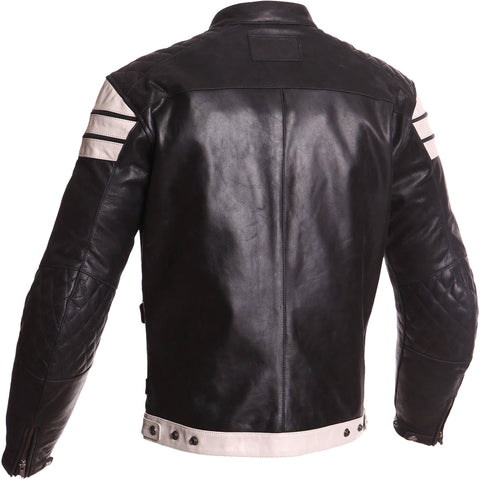 Segura - Looping Black/White Leather Jacket