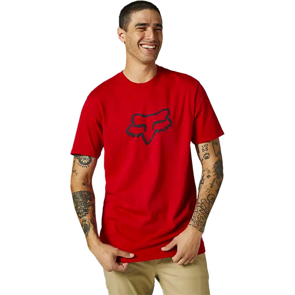 Fox - Legacy Fox Head Red Tee