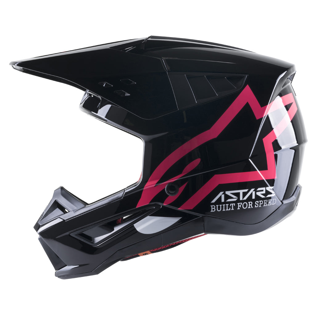 Alpinestars - 2023 SM5 Compass Black/Pink Helmet