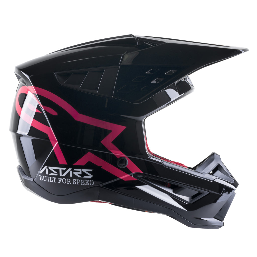 Alpinestars - 2023 SM5 Compass Black/Pink Helmet