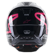 Alpinestars - 2023 SM5 Compass Black/Pink Helmet