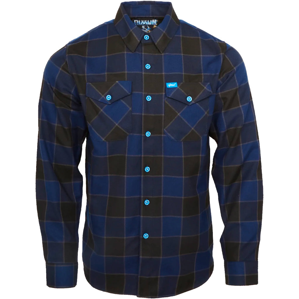 Dixxon - The Maddo Black/Blue Flannel