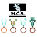 MCS - Magnetic Sump Plug And Crush Washer - 14mm x 1.25