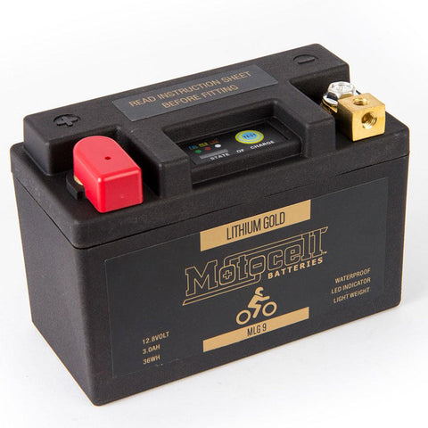 Motocell - Lithium Gold MLG9 36WH Battery