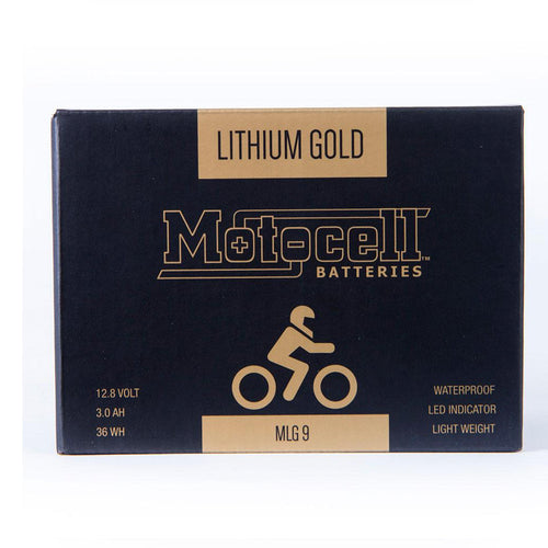 Motocell - Lithium Gold MLG9 36WH Battery