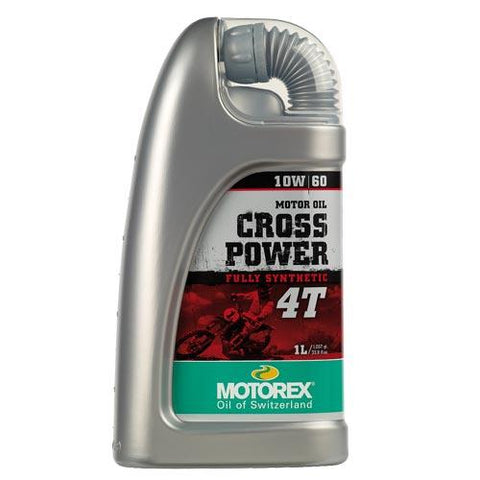Motorex - Cross Power 4T Oil 10w-60 - 1 LITRE (4306058805325)