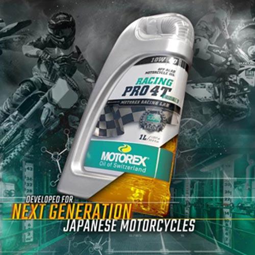 Motorex - Racing Pro 4T Cross Oil 10W/40 - 1L