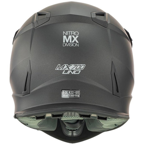 Nitro - MX700 Solid Helmet