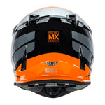 Nitro - MX700 Recoil Orange/Grey Helmet