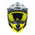 Nitro - MX700 Recoil Grey/Yellow Helmet