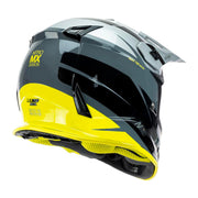 Nitro - MX700 Recoil Grey/Yellow Helmet