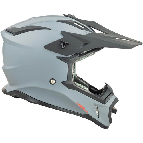 Nitro - MX760 Grey/Red Helmet