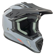 Nitro - MX760 Grey/Red Helmet