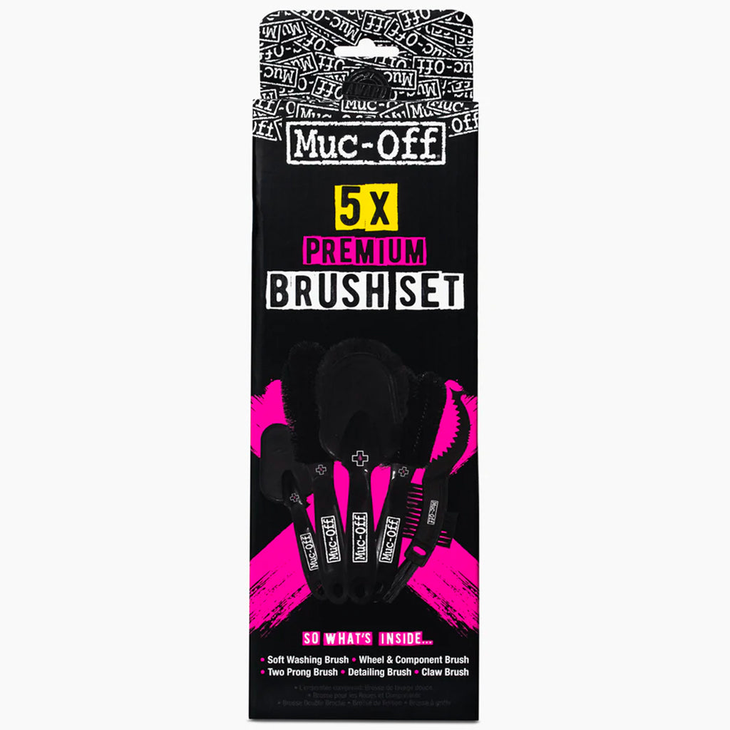 Muc Off - Motorcycle Brush Set - 5 Pack