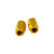 States MX - Gold Valve Cap Set