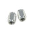 States MX - Silver Valve Cap Set