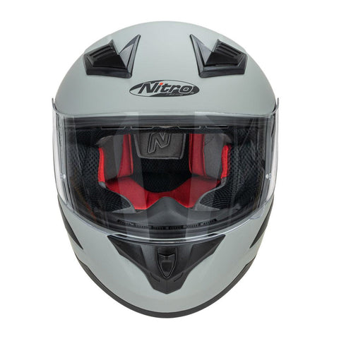 Nitro - N2400 Solid Grey Helmet